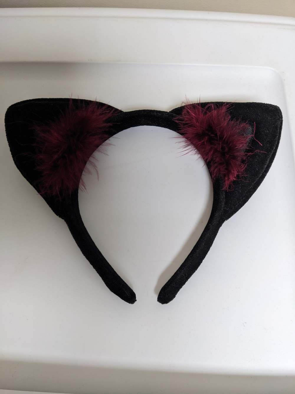 Black Cat Ear Headband